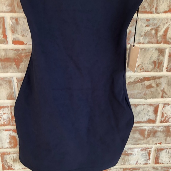 Superdown Rockie One Shoulder Navy Mini Dress XXS - Picture 7 of 16